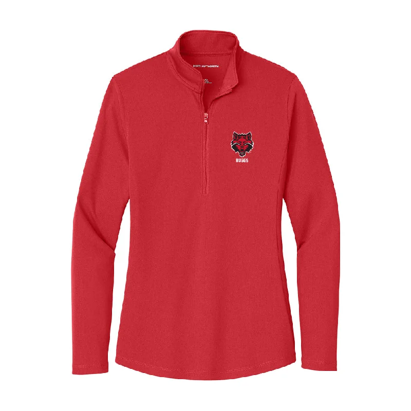 Arkansas State - NCAA Women's Track & Field : Jada Buggs - Women's Lightweight Quarter Zip Jacket Mesh Jacket Canvas Jacket Denim Jacket