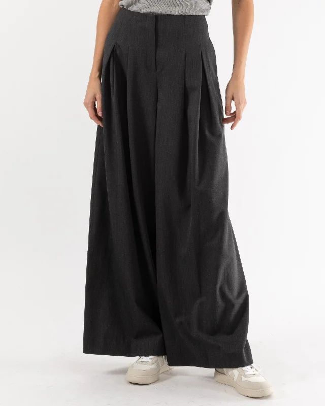 Drew Wide Pants High-Waist Trousers