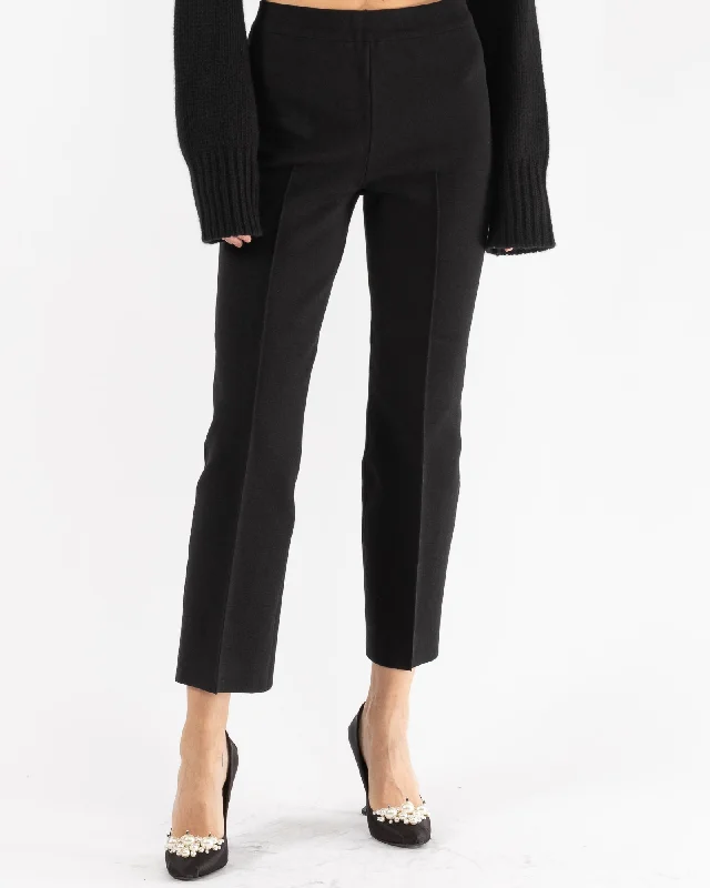 Kick Flare Pants Soft Wool Pants