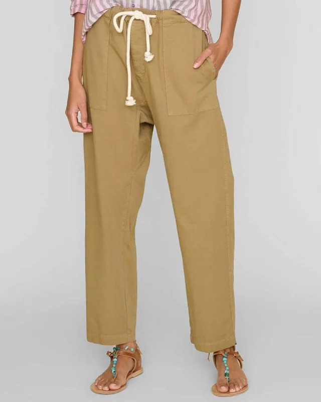 Eliott Twill Pants Soft Sweatpants Style