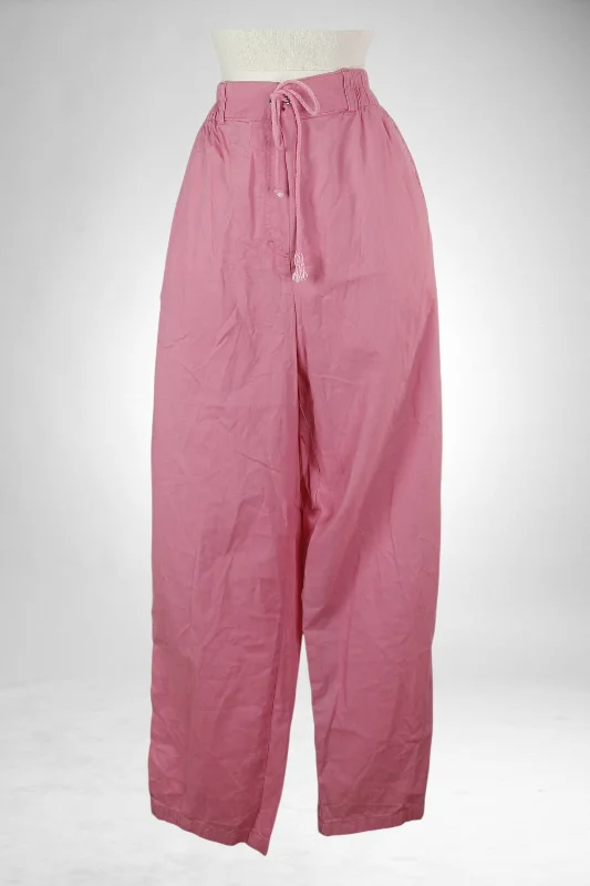 80s Cherokee Pink Athletic Pants       w34-40 Classic Cropped Pants