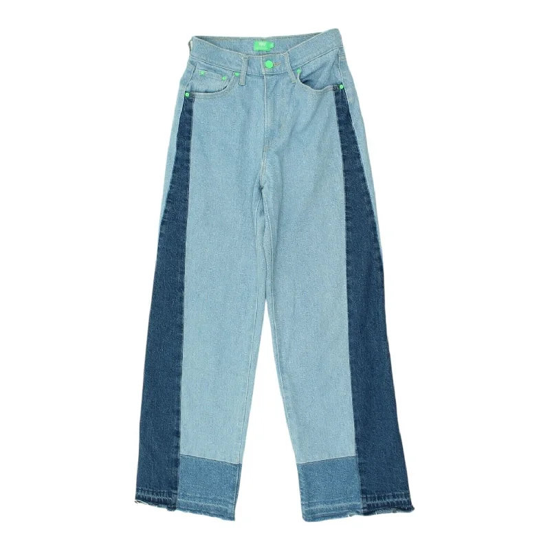 Levi's x Deepika Padukone Womens Blue Wide Leg Jeans | Vintage Denim Trousers Trousers Vintage Classic