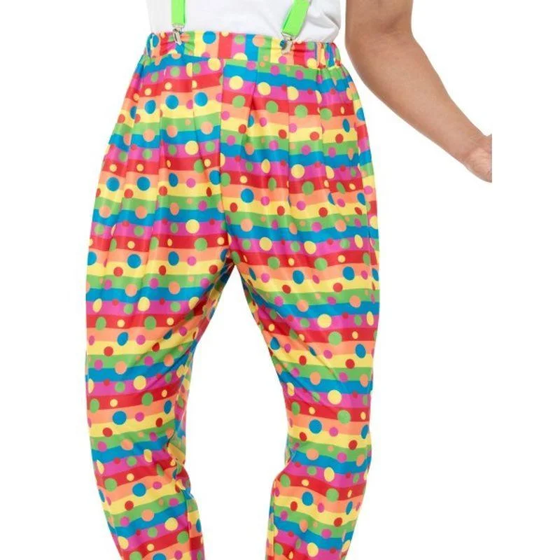 Clown Trousers Adult Neon Trousers stylish elegant