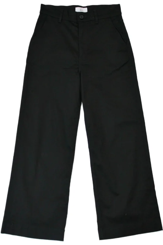 KOTN - Cotton Wide Leg Pants Elegant Wool Trousers