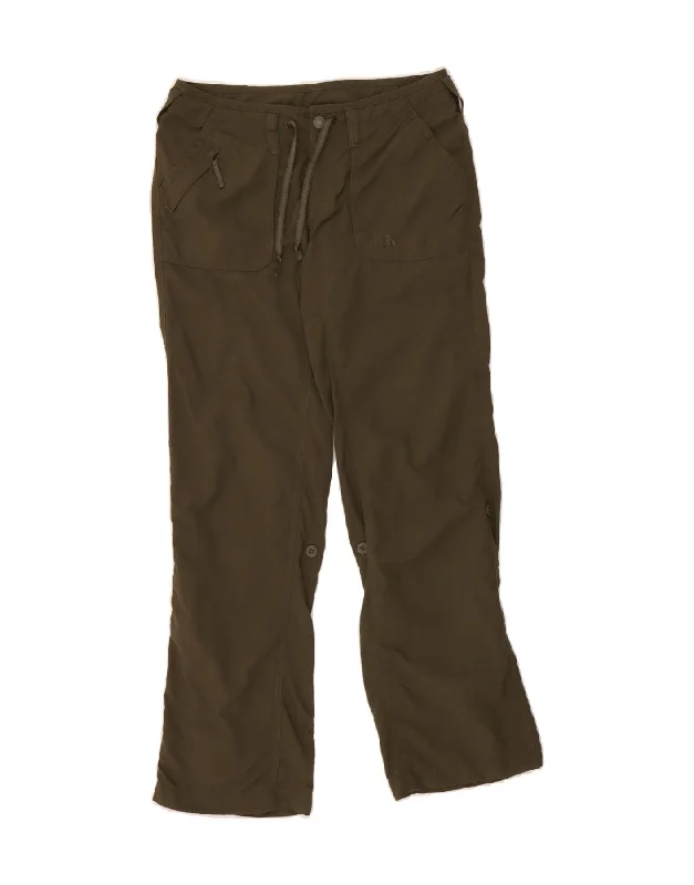 THE NORTH FACE Womens Straight Casual Trousers UK 8 Small W30 L31 Khaki Trousers Cargo Utility