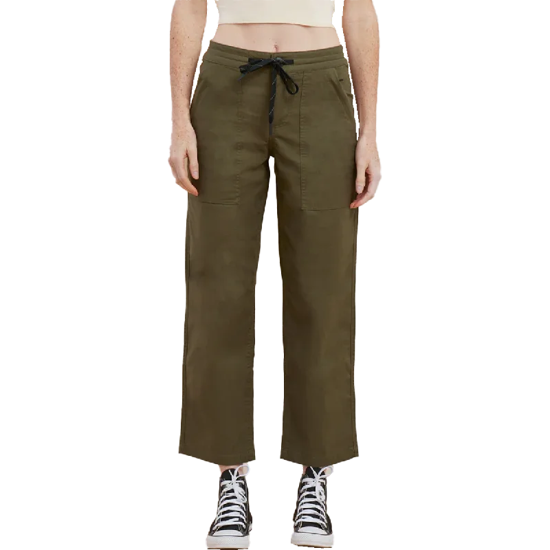 Women's Layover Pant Fashionable Button-Up Pants