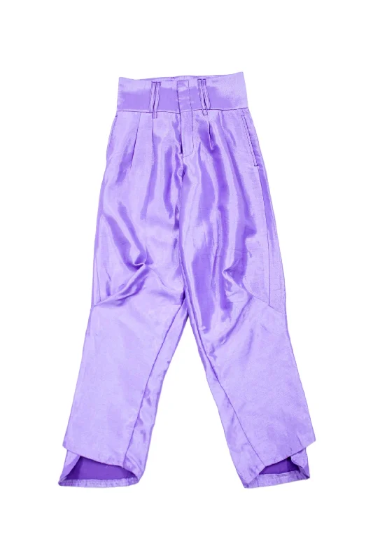 No Label - Purple Pants Comfortable Denim Pants