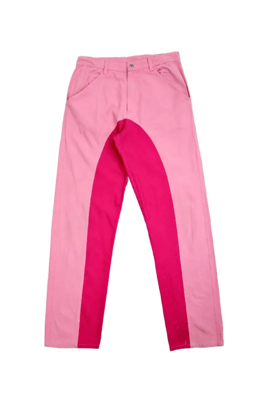 Phlemuns - Colour Block Pants Fashionable Sporty Pants