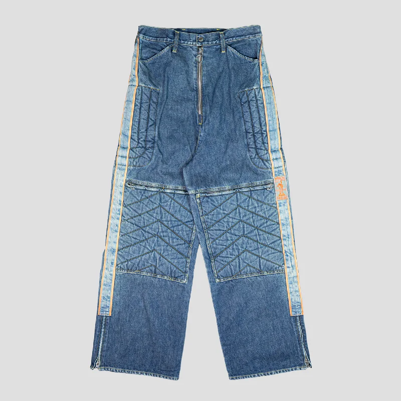 14oz DENIM KOUNTRY MOTORCROSS PANTS "TODOTERRENO" Trendy Work Pants