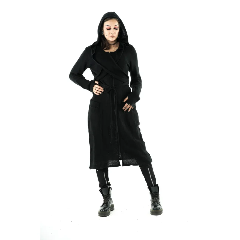 ISELA CARDIGAN - BLACK Elegant Classic Vintage