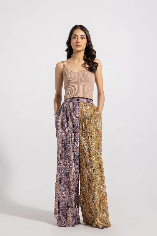 PRINTED TROUSER (E0042/119/207) Trousers Evening Elegant