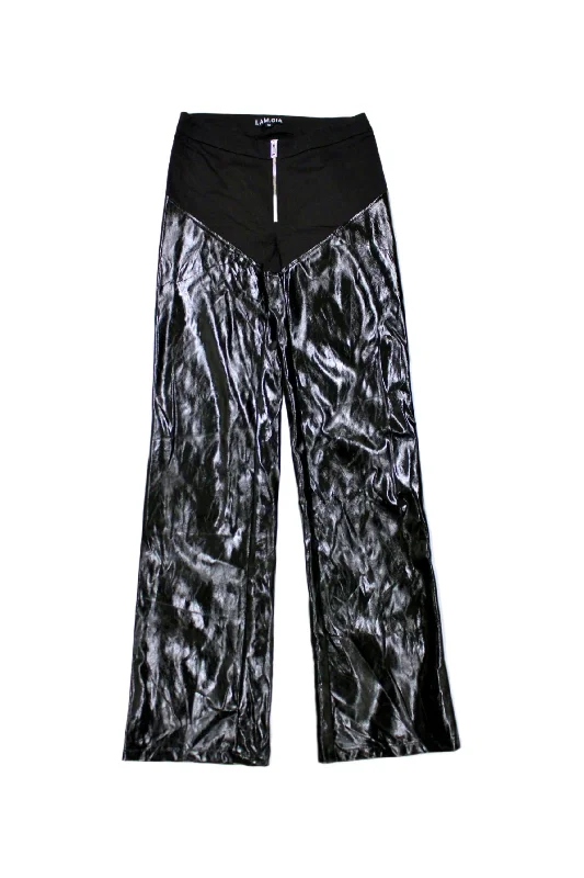 I.AM.GIA - Patent Pants Fashionable Sporty Pants