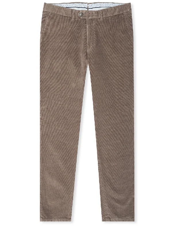 Jasper Cord Trouser Beige Chinos Cotton Straight Leg