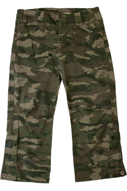 NORI - Camo Capri Pants Elegant Dress Pants