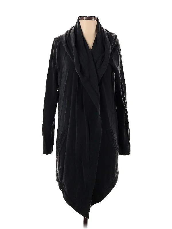 Coat Open-Knit Duster Coat