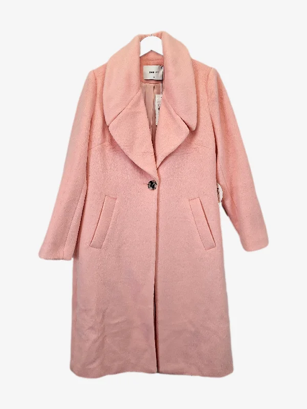 Sheike Soft Lolly Pink Coat Size M Adjustable Waist Parka