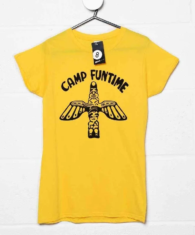 Camp Funtime Womens T-Shirt As Worn by Debbie Harry Terry Blend Velvet Blend Canvas Blend