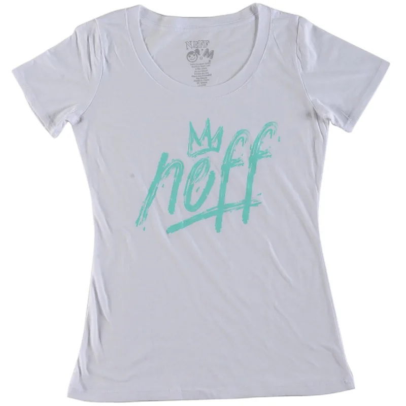 Neff Queenie Women's Short-Sleeve Shirts (Brand New) Machine Wash Dry Clean Hand Wash