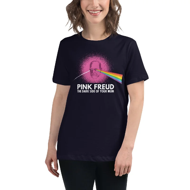 Pink Freud - The Dark Side Of Your Mum (UK) - Women's T-Shirt Solid Color Striped Floral