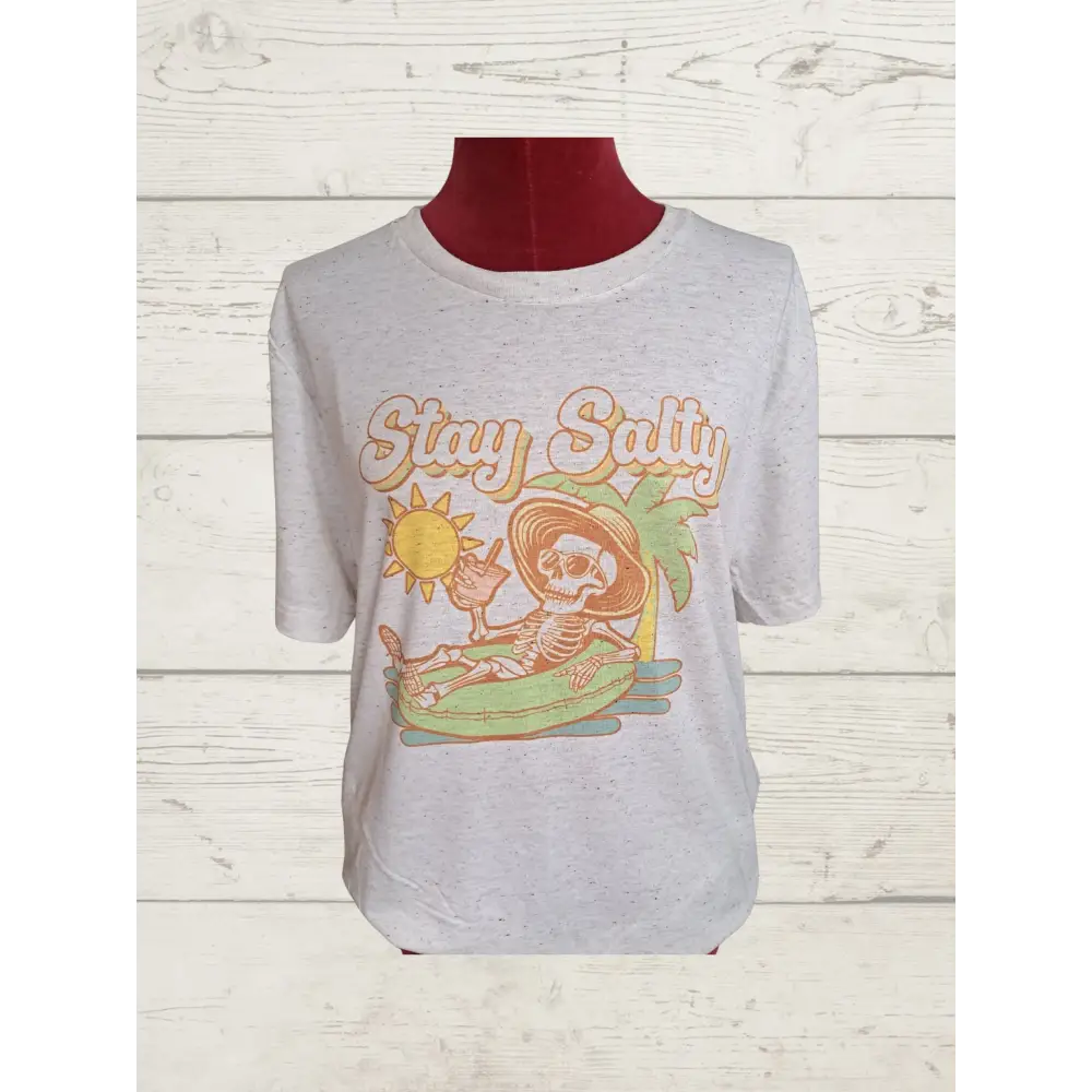 Stay Salty Unisex Shirt Chenille Brocade Lace