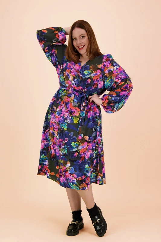 Wrap Midi Dress Sweet Pea Tunics Versatile functional